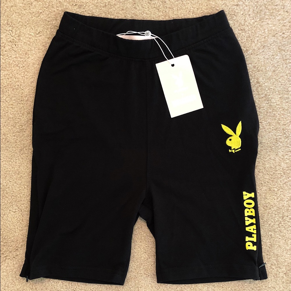 NWT Missguided X Playboy Cycling Shorts
